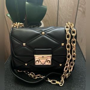 Michael Kors Serena Small Studded Crossbody Bag
